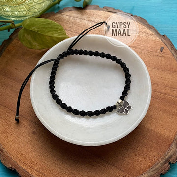 Butterfly Macrame Anklet